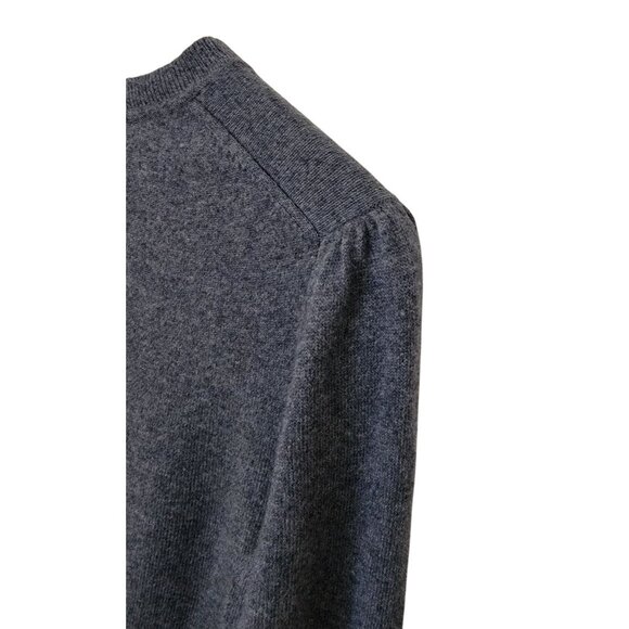 Banana Republic Filpucci Merino Wool Cashmere Gray Crewneck Sweater Women's S - Picture 3 of 8